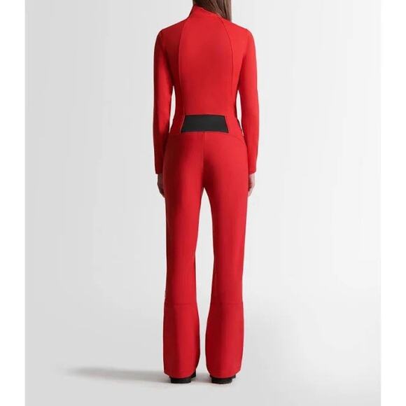 Fusalp Tipi III Stretch Shell Water Repellant Bootcut Red Ski Pants 44 US 12 - Picture 2 of 14